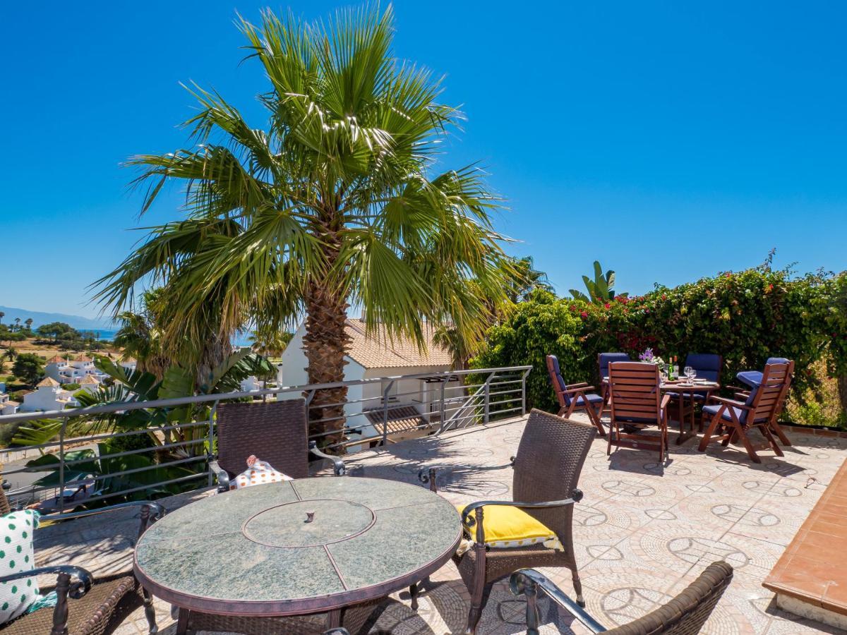 Villa Rosa luxury private large Villa to rent Manilva Exterior foto