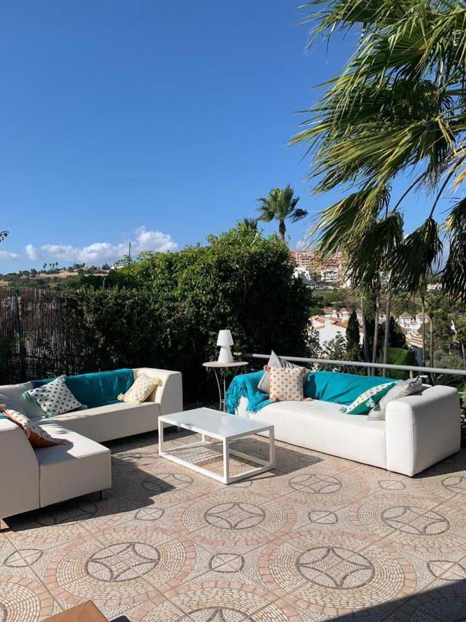 Villa Rosa luxury private large Villa to rent Manilva Exterior foto